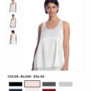 PJ Harlow Lauren Satin Tank